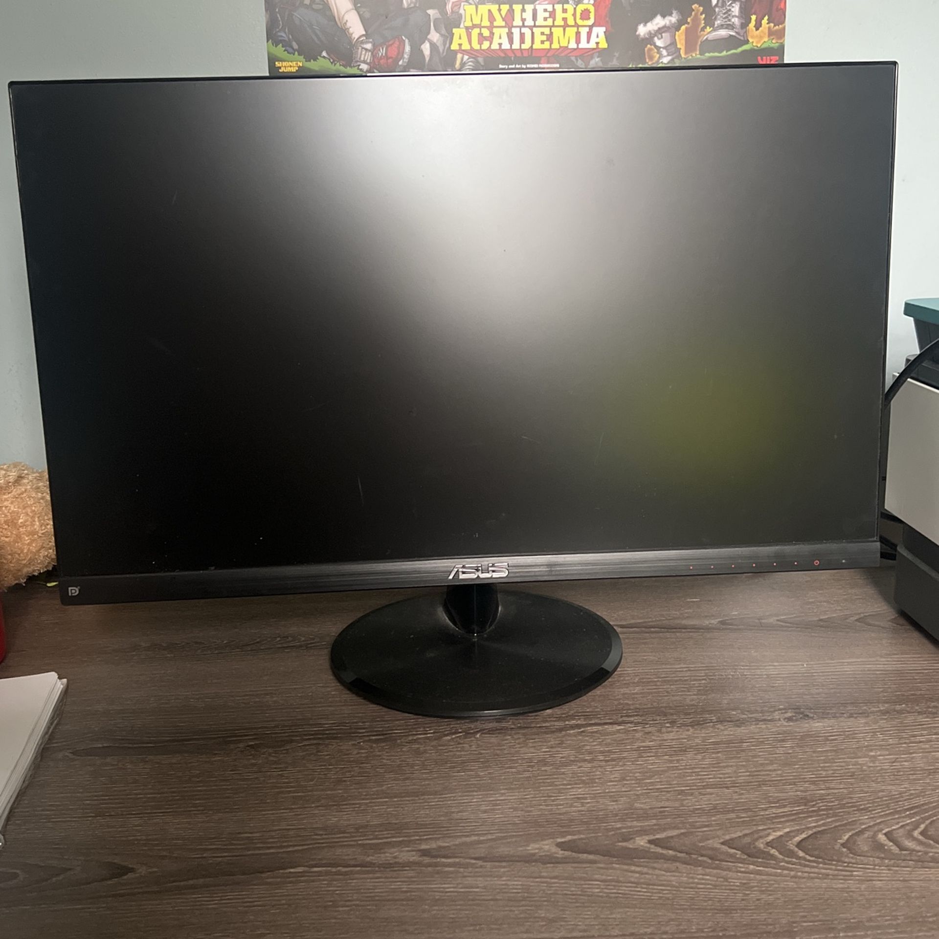 ASUS VP249QGR Gaming Monitor – 23.8 inch, Full HD, IPS, Frameless, 1ms MPRT, 144Hz, Adaptive-Sync (FreeSync™), ELMB, Shadow Boost, Low Blue Light, Fli