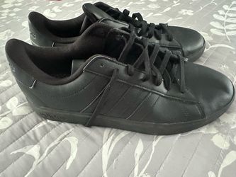Adidas All-Black Low-Top Sneakers