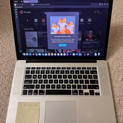 MacBook Pro 15.4” i7