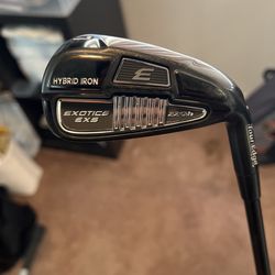 Tour Edge 7 hybrid iron (right hand)