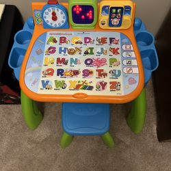 Vtech Activity Table Desk Touch And Learn