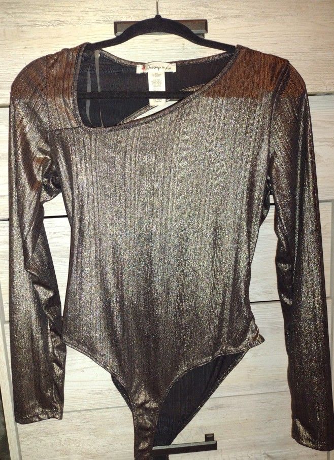 Bronze Bodysuit - L