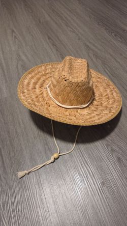 Women's All-Natural Straw Hat Onesize with Cord