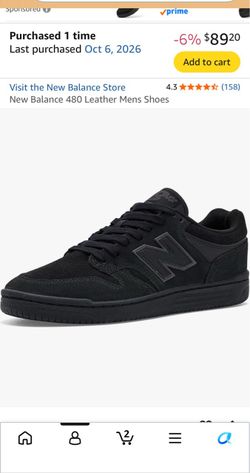 New Balance 480 Leather Mens Shoes