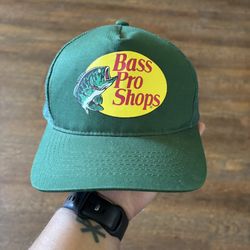 Bass Pro Shops Green Snapback Hat