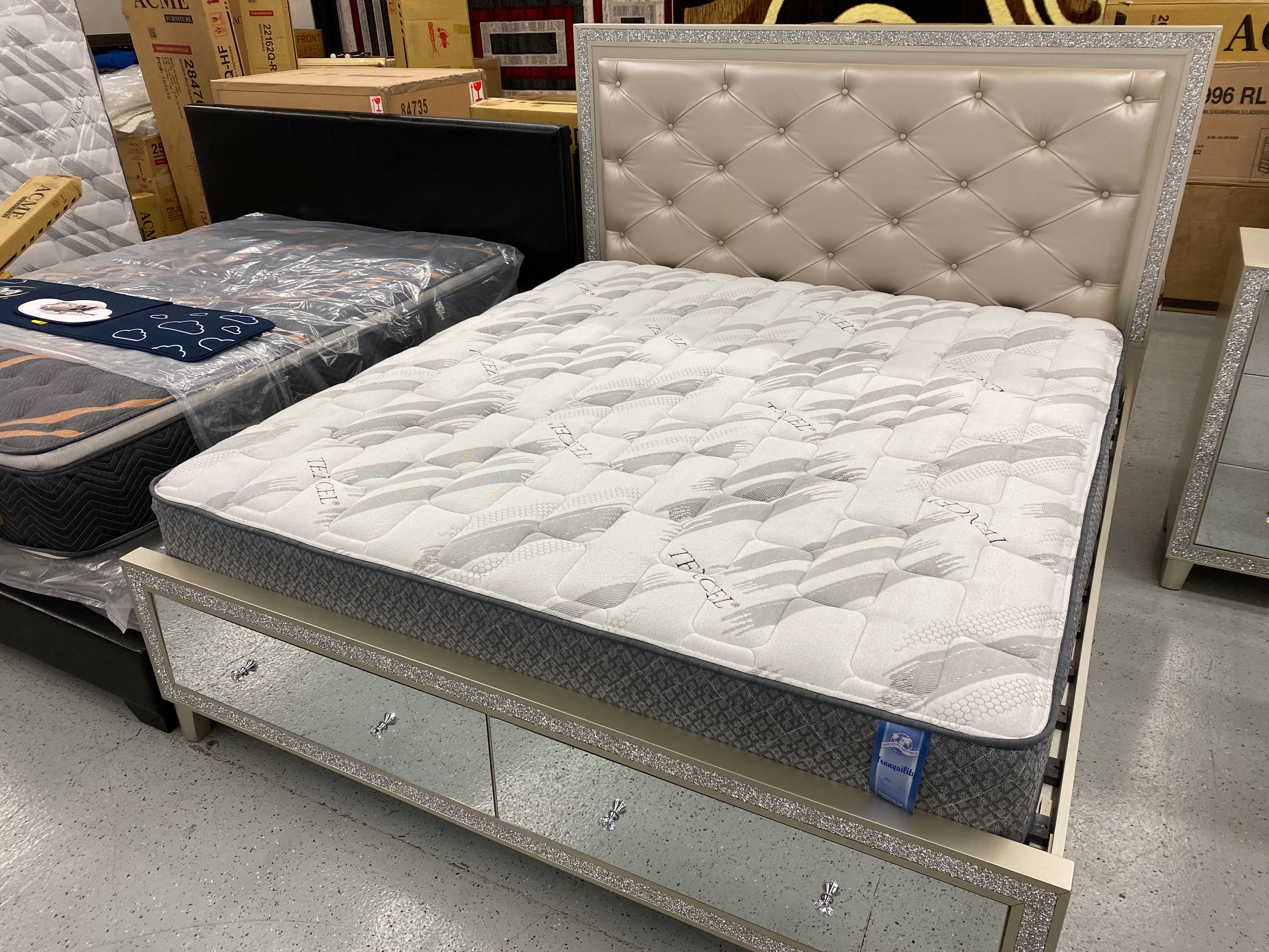 furniture mattress bed frame box spring twin full queen king
