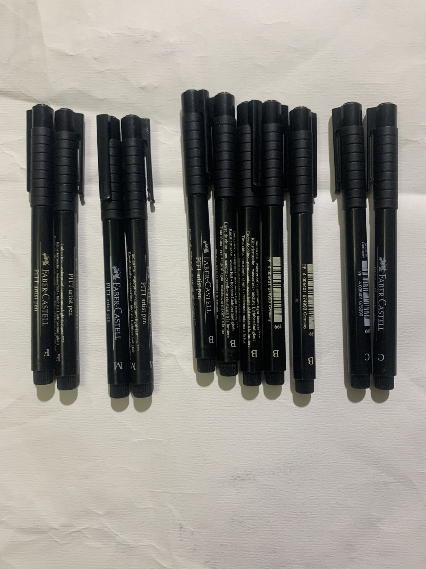 Faber castell India ink pens