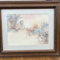 Michaels Barbara Dolous Art Framed Print Antique Car