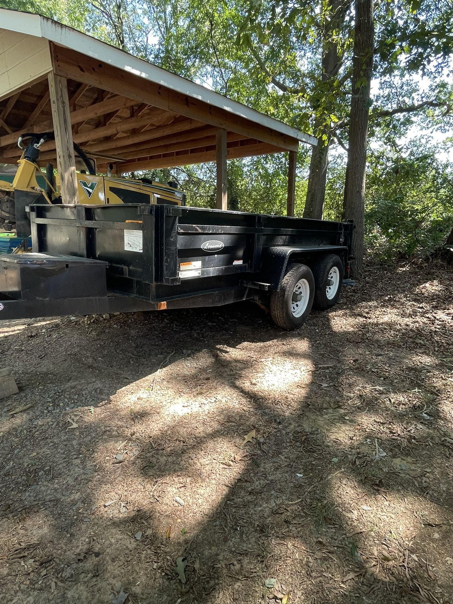 6x12 Leonard Dump Trailer