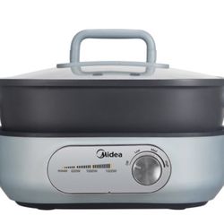 New - Midea HeatXpress Dual-Zone Electric Hot Pot