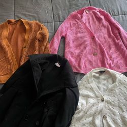 Girls cardigans and coat