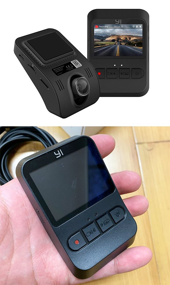 New $30 YI Mini Dash Cam, 1080p HD Dashboard Video Recorder Car Camera Wide-Angle, Night Vision, 2” LCD Screen