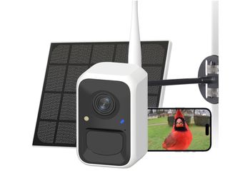 NETVUE by Birdfy Upgraded Smart Bird Feeder Camera, Solar Powered, Auto Bird Video Capture, Instant