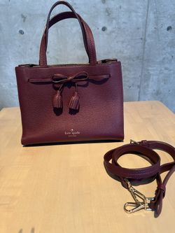 Kate Spade Burgundy Purse ( Like New)