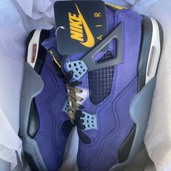 Jordan 4 Lakers