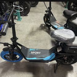 Electric Scooter With Basket 20MPH 500w 