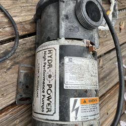 water pump for hot tub good condition 