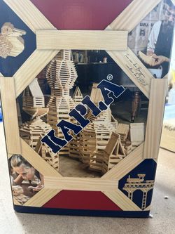 KAPLA Wooden Construction kit 200 Bricks
