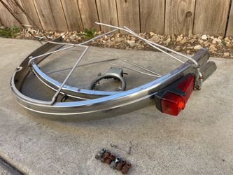 Vintage Bike Fenders and Rear Rack