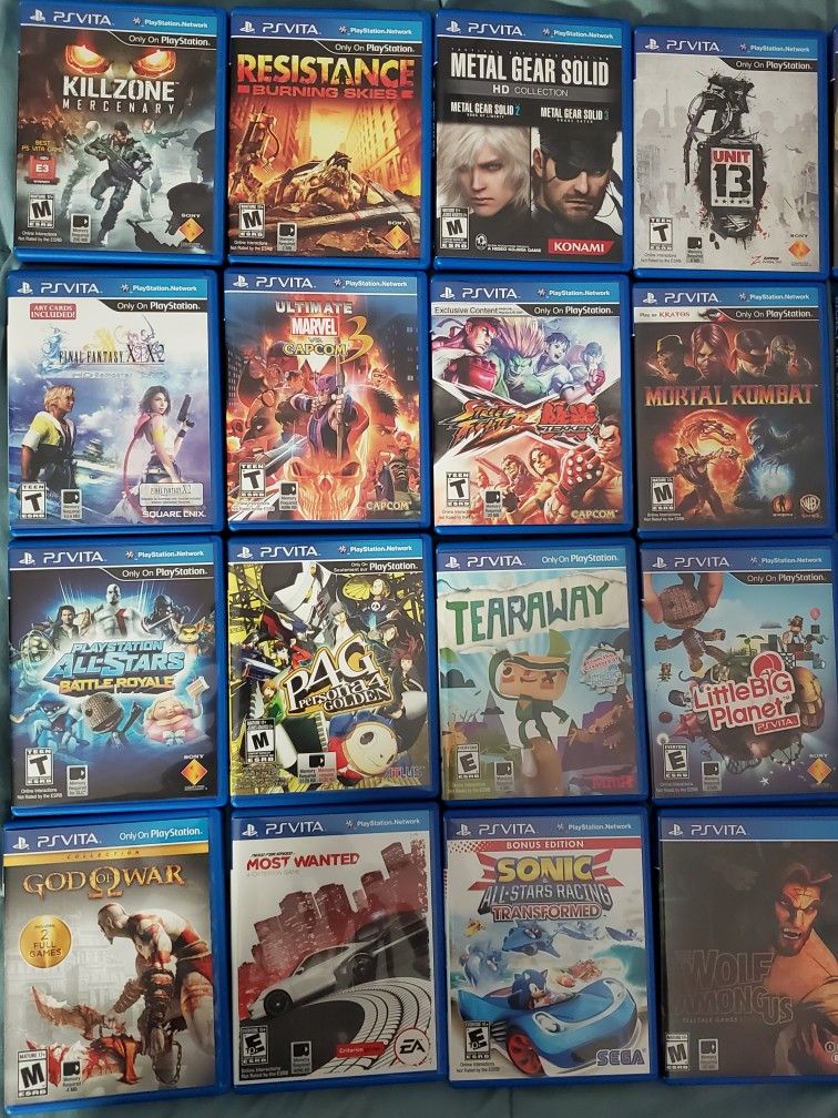 Sony Playstation Highest Rated Ps Vita Games Sony Playstation Vita