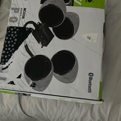 Bluetooth 3” Weather Proof Speaker And Amplifier System 