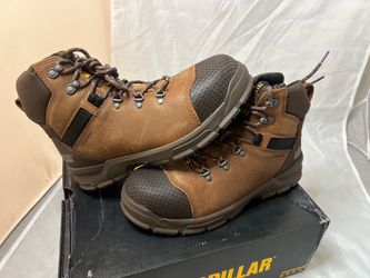 CAT Accomplice Steel Toe Waterproof Work Boot Size 10
