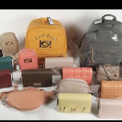 A Lot Bebe Women Bag 95 Bags NEW Different Sizes 