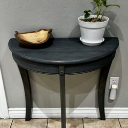 Accent Table-half moon