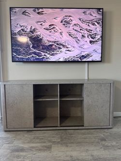 Entertainment Stand with Doors - MOVING SALE!