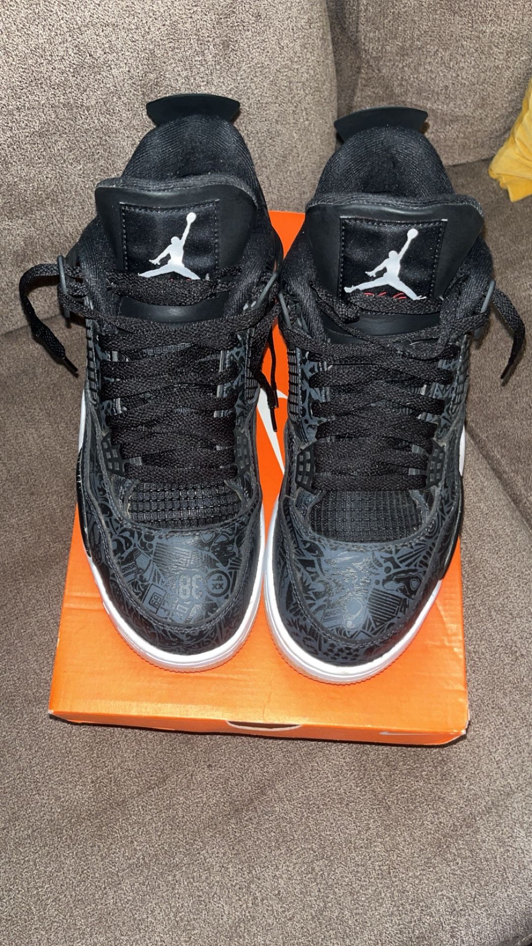 Size 10.5 - Jordan 4 Retro Laser, 30th Anniversary 2019