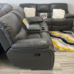 BEAUTIFUL GREY MADRID SOFA AND LOVESEAT!$1299!*SAME DAY DELIVERY*NO CREDIT NEEDED*EASY FINANCING*HUGE SALE*