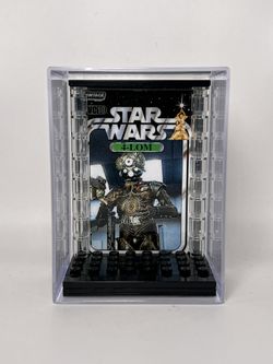 Collectible Force Pack Minifigure Display Case For Lego Star Wars 4-LOM