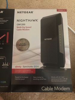 netgear cable modem