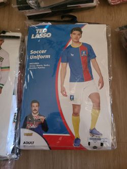 Ted Lasso Soccer Uniform Adult Costume