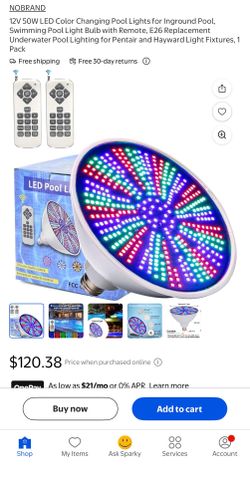 Pool￼ light multicolor