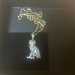 Mens OVO Owl Pendant 