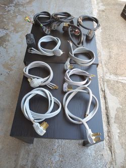 stove and dryer cords $10 each 