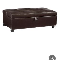 Coffee Twin Sleeper Ottoman 