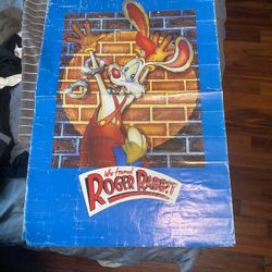VINTAGE POSTER Who Framed Roger Rabbit 