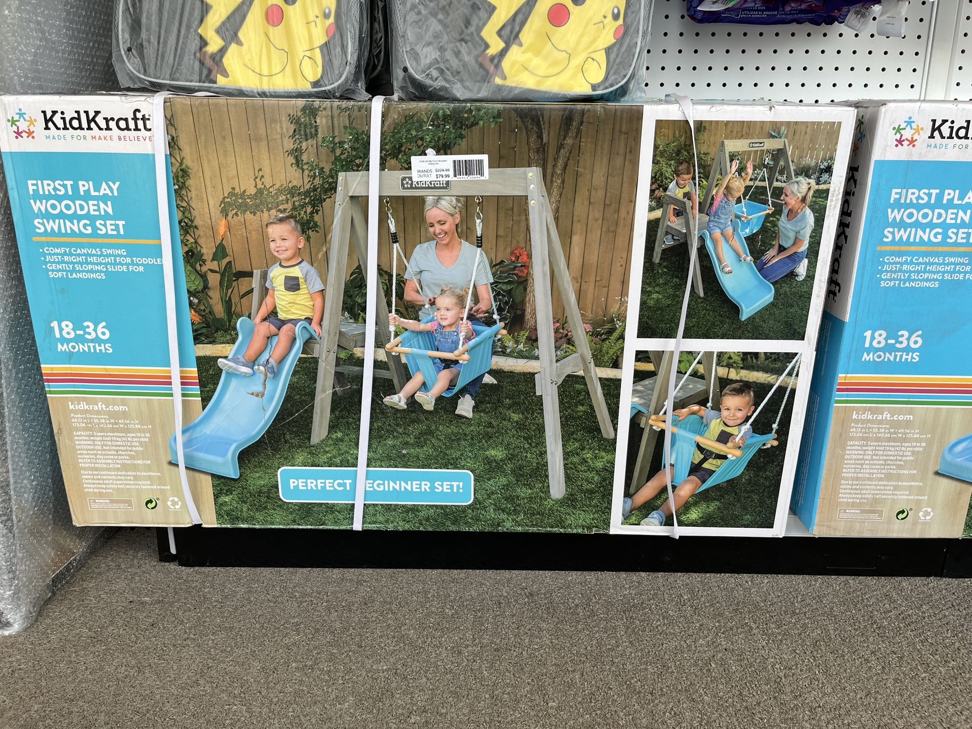 Wood Swings Set