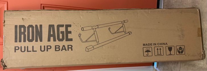 Brand New Iron Age Pull Up Bar