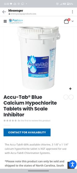 Pool tablets