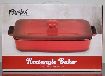 Parini Rectangle Baker Non Stick Ceramic Bakeware Dish