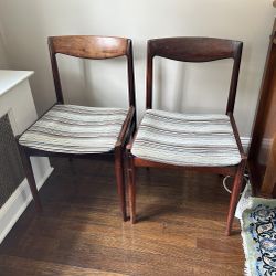 Danish Chair Set Vintage
