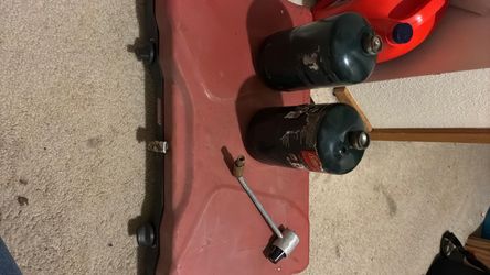 Red Gas Stove