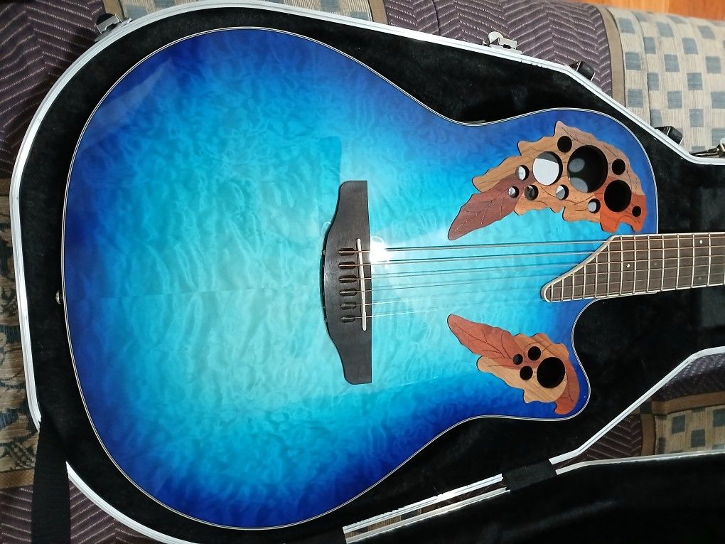 Brand New Ovation Celebrty Elite Super Shallow Body