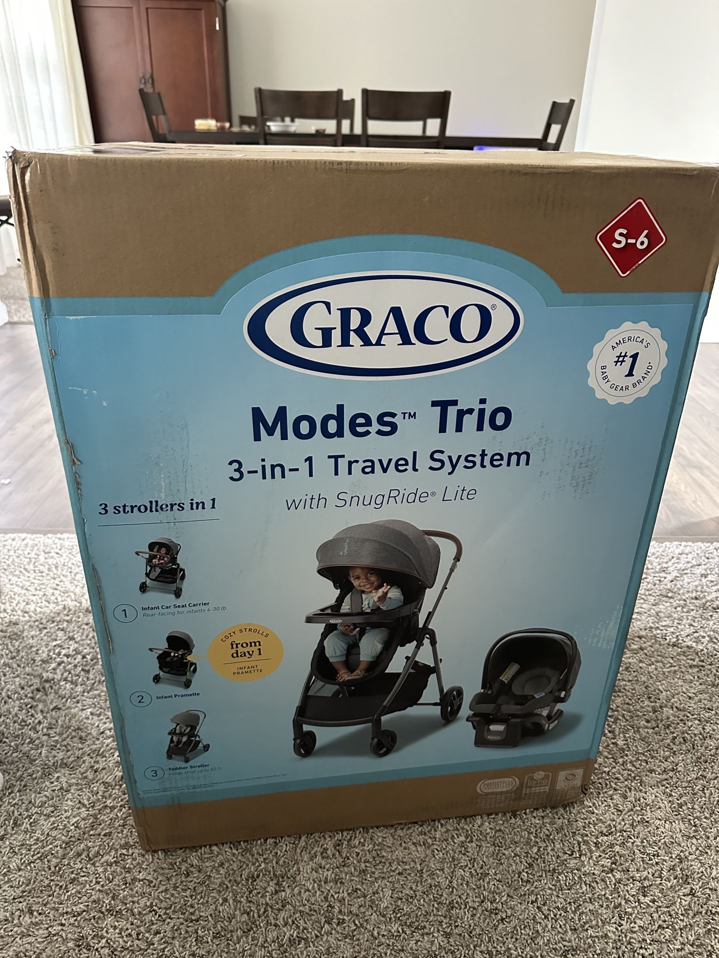 Graco Modes Trio Stroller And Infant Car Seat Combo