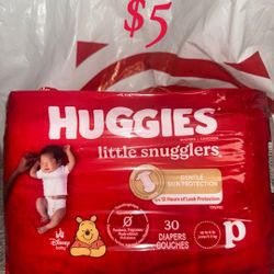 Premie Huggies & Pampers 