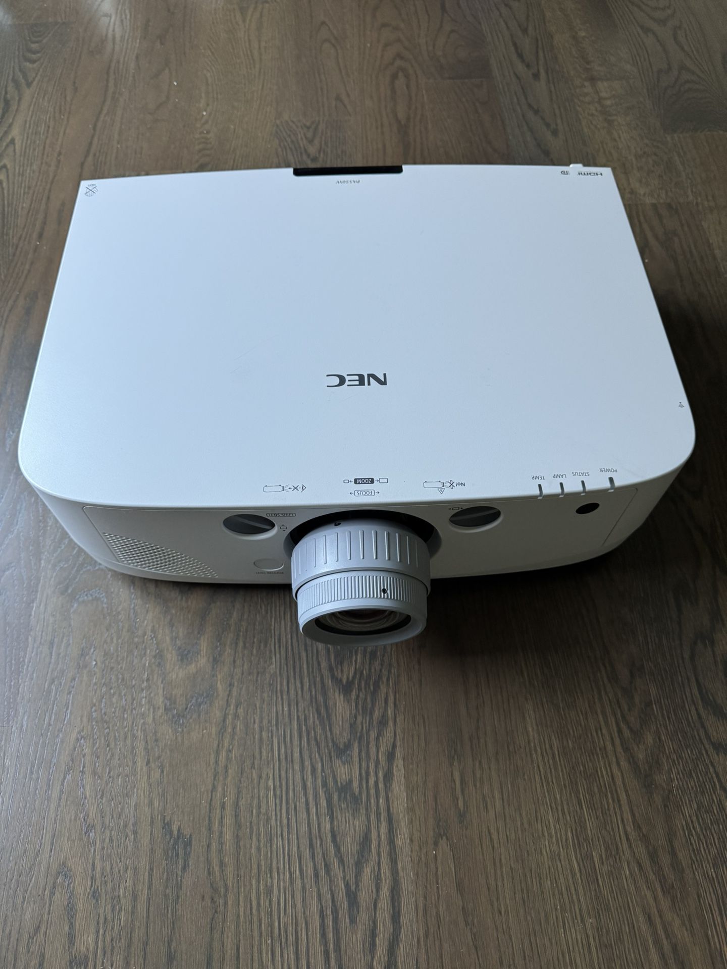 NEC PA550W Professional Projector 5500 Lumens