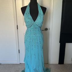 Blue Beautiful Dress